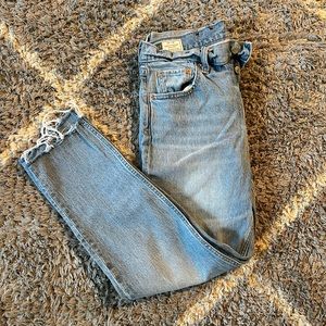 Gap Cheeky Straight High Rise Jeans